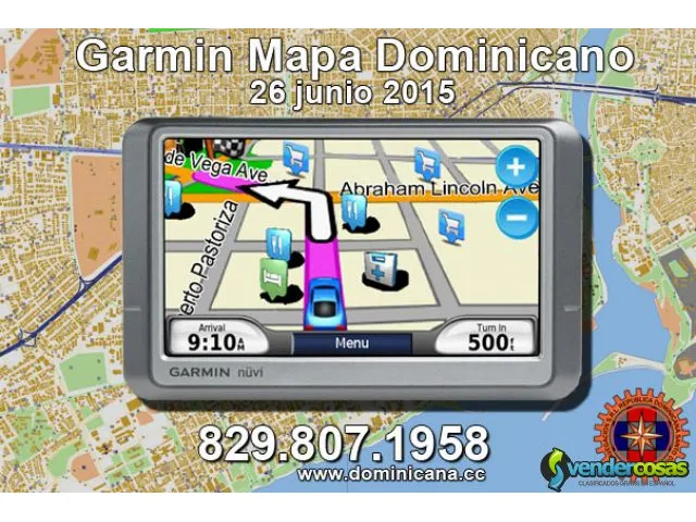 Actualizar gps. garmin dominicana mapa, ver 26 junio 2015 1