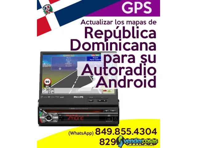 Actualizar los gps mapas de dominicana autoradio 1