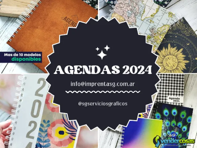 Agendas 2024 Semanales - San Miguel, Buenos Aires - Vender Cosas_id25225-1