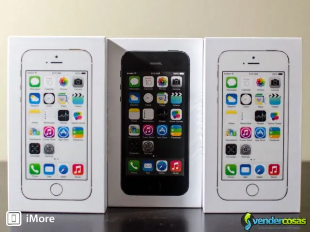 Apple iphone 5s unlocked factory  blanco y negro 1