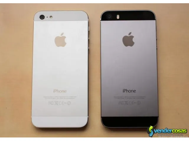 Apple iphone 5s unlocked factory  blanco y negro 3