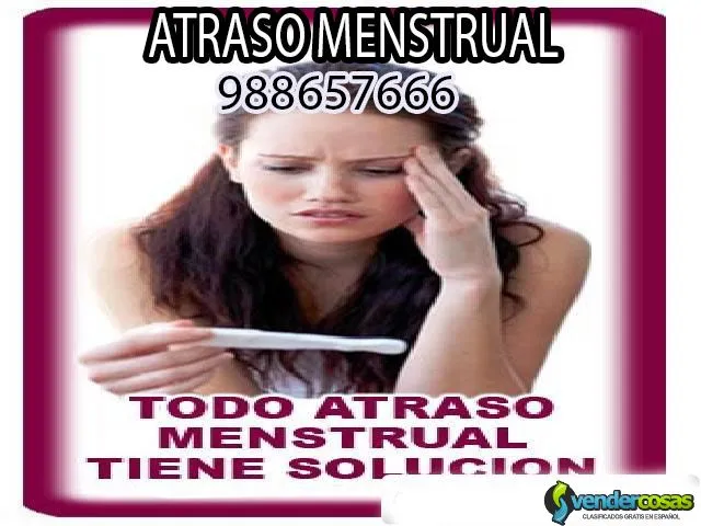 Atraso menstrual medicamentos988657666 san martin  1