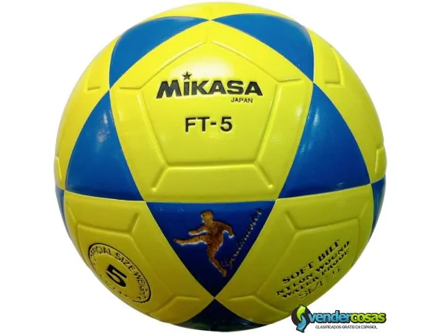 Balones de futbol mikasa original en cuero vendo 1