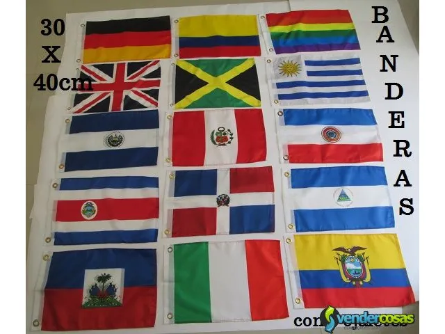 Banderas de todos los paises ! tamaño 90x150cm  2