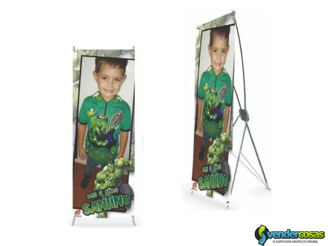 Banner De Evento Colgante - San Miguel, Buenos Aires - Vender Cosas_id25373-1