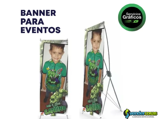Banner Para Evento - San Miguel, Buenos Aires - Vender Cosas_id25222-1
