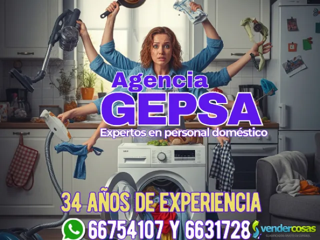 ¿Buscando Empleada Doméstica? Agencia GEPSA, 34 años - Guatemala - Vender Cosas_id26025-1