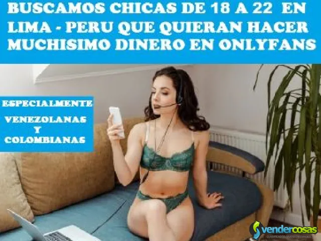 BUSCO CHICAS EN ATE-LIMA PARA ONLYFANS - Limatambo, Departamento de Lima - Vender Cosas_id25851-1