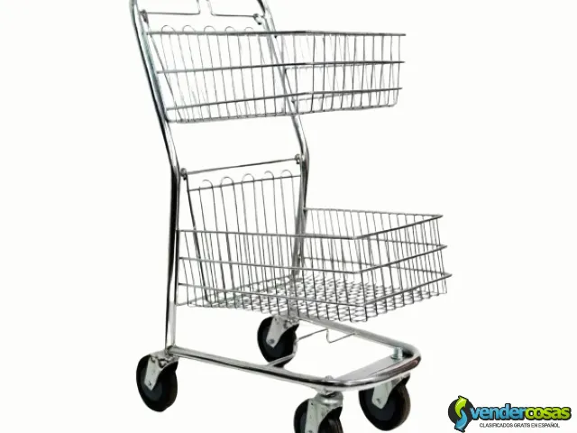 CARROS DUPLEX PARA SUPERMERCADOS - Caracas - Vender Cosas_id25329-1