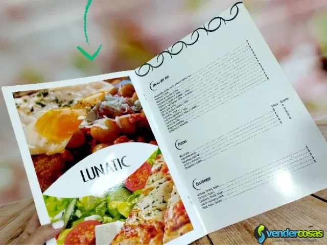 Carta Para Restaurant Menu  - San Miguel, Buenos Aires - Vender Cosas_id25326-1