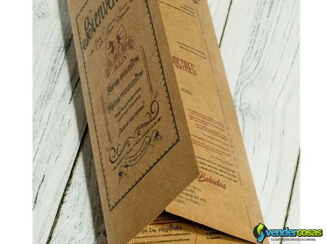 Carta Para Restaurant Menu  - San Miguel, Buenos Aires - Vender Cosas_id25326-3