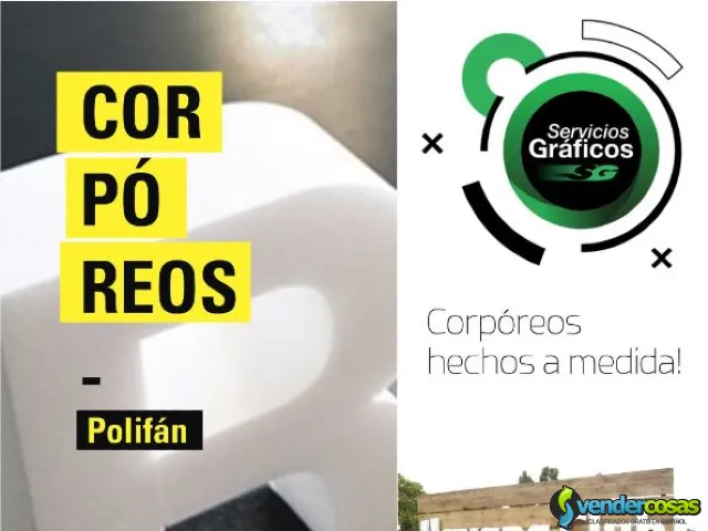 Carteles Rotulos Corporeos Polyfan - San Miguel, Buenos Aires - Vender Cosas_id25632-3