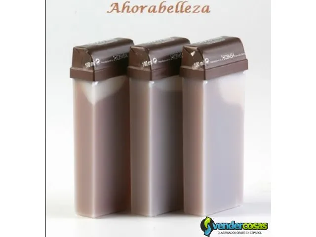 Cera rollon chocolate suavisa piel excelent depila 3