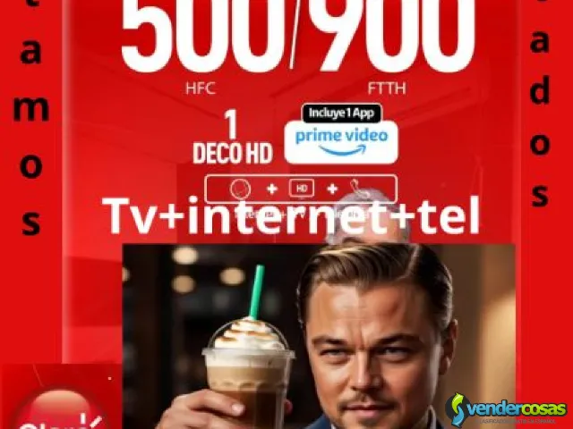 Claro tv más internet 900 megas y tel  - Piedecuesta, Santander - Vender Cosas_id25694-2