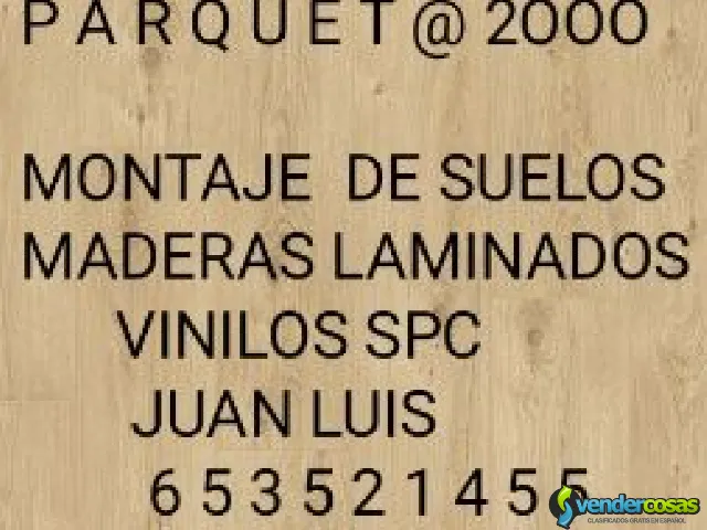 colocacion de suelos laminados - Triana, Andalucía - Vender Cosas_id26026-1