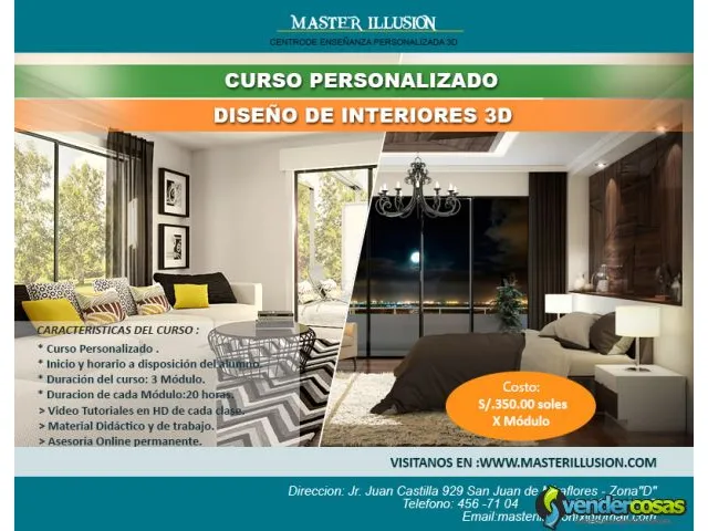 Curso diseño de interiores 3d-master illusion  1