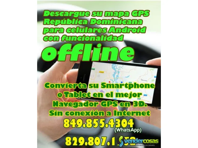 Descargue mapa gps dominicana para android offline 1
