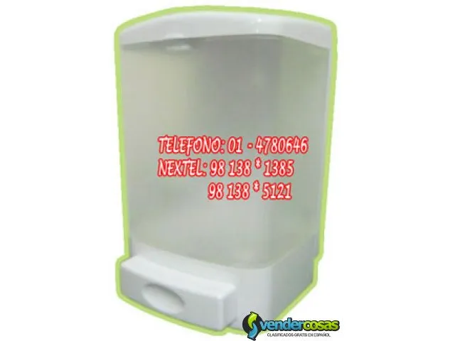 Dispensador de jabón liquido 1 litro a granel wcs-037 2