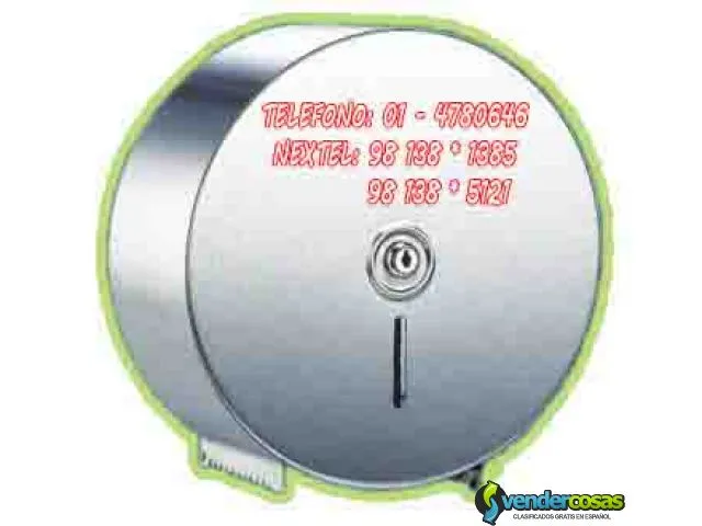 Dispensador de papel higienico jumbo sha-392 3