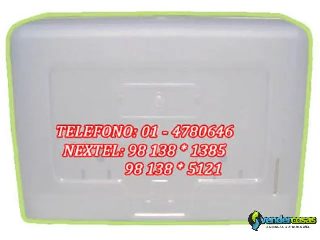 Dispensador de papel toalla interfoliado blanco sha-001 1