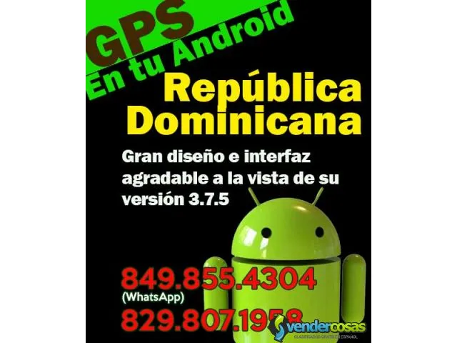 El gps de república dominicana en tu android 1