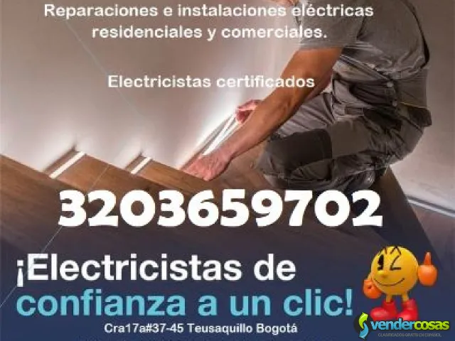 Electricista,Carlos lleras, El chico, country ,Usaquén. - Bogota - Vender Cosas_id25651-1