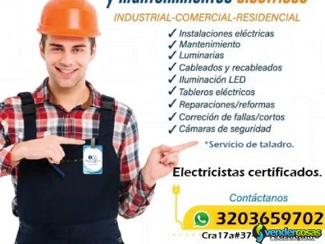 Electricista,el retiro, san patricio, Santa Bibiana,Navarra. - Bogota - Vender Cosas_id25657-1