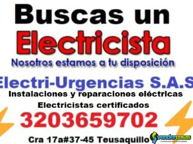 Electricista,la calleja, cedritos, La cabrera, La calera. - Bogota - Vender Cosas_id25657-1