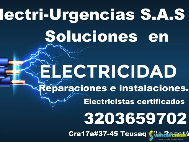 Electricista,La soledad,Cataluña,Lourdes,Centro. - Bogota - Vender Cosas_id25644-1