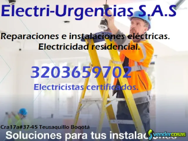 Electricista, los Rosales, Galerías, Teusaquillo, Palermo. - Bogotá - Vender Cosas_id25813-1