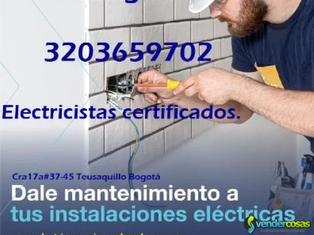 Electricista,Unicentro,chia,cajica.emergencias,domicilios. - Bogota - Vender Cosas_id25657-1