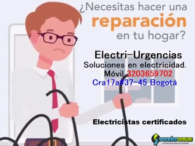 Electricista,Usatama,Colseguros, Quirinal, Parkway. - Bogota - Vender Cosas_id25644-1