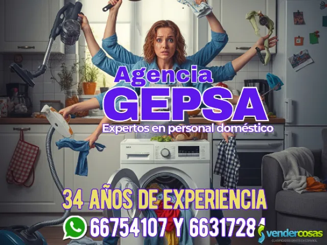 Empleadas Domésticas Garantizadas, Agencia GEPSA, 34 años - Ciudad de Guatemala - Vender Cosas_id26036-1