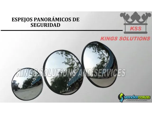 Espejos panoramicos de seguridad  – peru – kings solutions 1