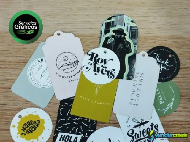 Etiqueta Tags De Ropa - San Miguel, Buenos Aires - Vender Cosas_id25363-1