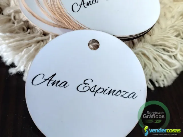 Etiquetas Colgantes Para Ropa - San Miguel, Buenos Aires - Vender Cosas_id25260-2