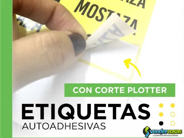 Etiquetas En Papel Autoahdesivos - San Miguel, Buenos Aires - Vender Cosas_id25986-1
