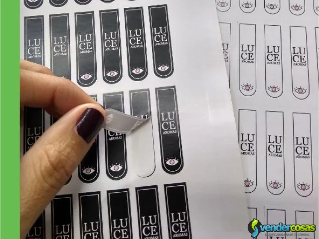 Etiquetas En Papel Autoahdesivos - San Miguel, Buenos Aires - Vender Cosas_id25986-2