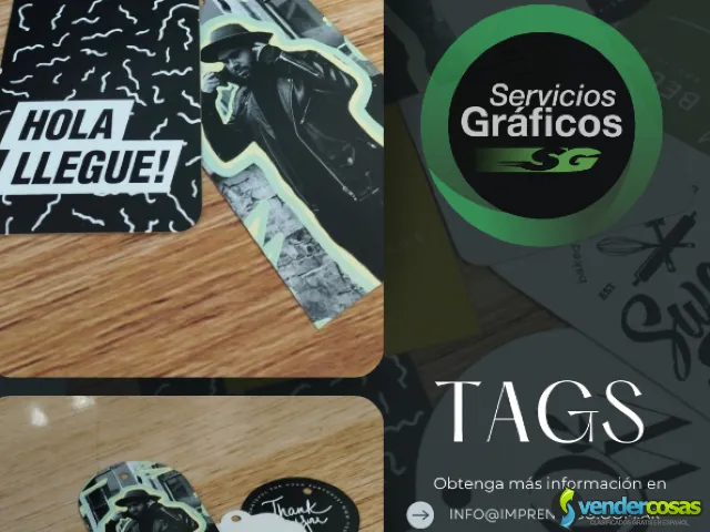  Etiquetas Tags - Hang Tags - San Miguel, Buenos Aires - Vender Cosas_id25208-1