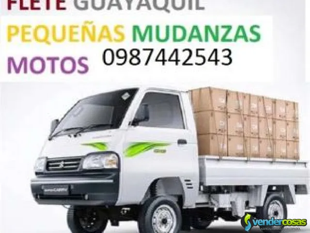 FLETE GUAYAQUIL MUDANZA MOTO 0968246063 - guayaquil - Vender Cosas_id25498-1