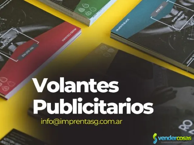 Folletos Publicitarios Personalizado - San Miguel, Buenos Aires - Vender Cosas_id25374-1