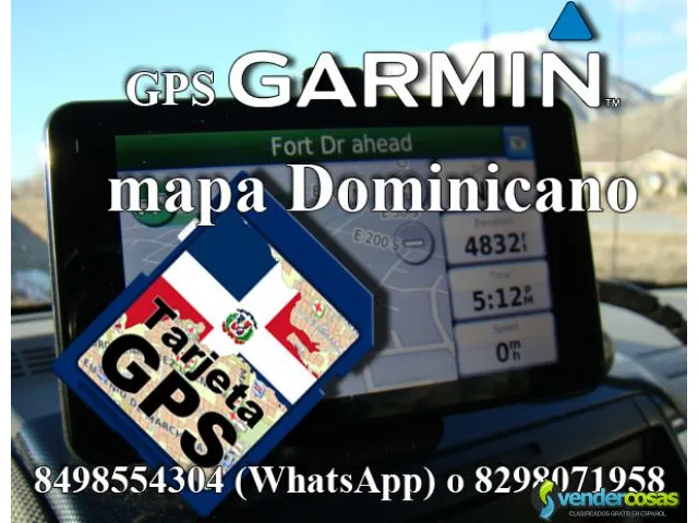 Gps mapa dominicano, versión completa y actualizad 1