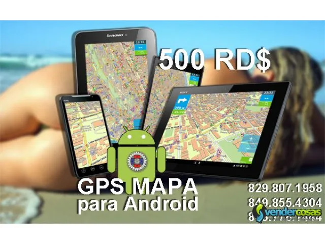 Gps para vehiculos, mapas dominicanas actualizadas. ver. 4.6 1