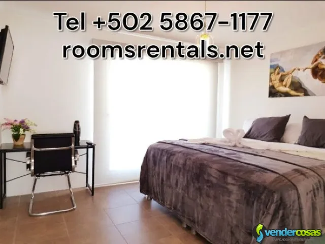 Habitaciones y hospedaje en ciudad de Guatemala.  - GUA, Departamento de Guatemala - Vender Cosas_id25467-1