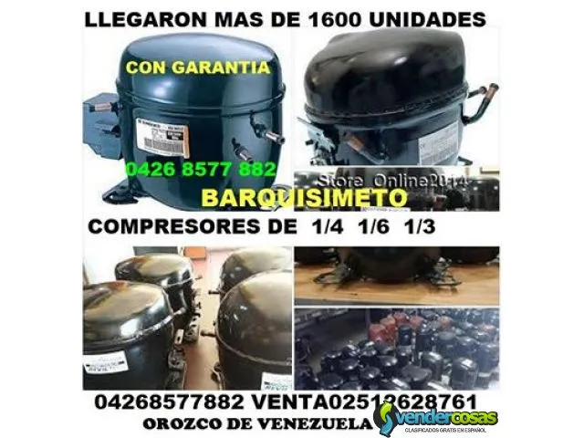 Importadora de compresores para neveras 04169522822 orozco de venezuela 1