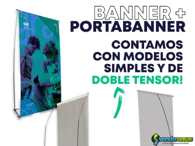 Impresion De Banners Publicitarios Personalizados - San Miguel, Buenos Aires - Vender Cosas_id25540-1