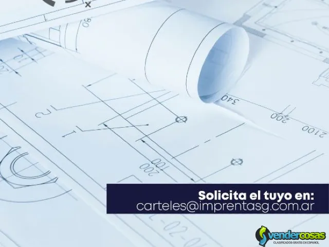 Impresion De Planos De Arquitectura - san miguel  - Vender Cosas_id25266-1