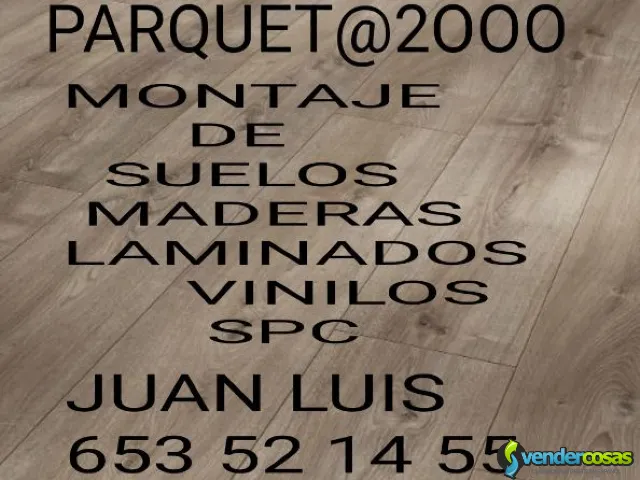 instalacion de suelos de maderas laminados vinios spc - Triana, Andalucía - Vender Cosas_id26028-1