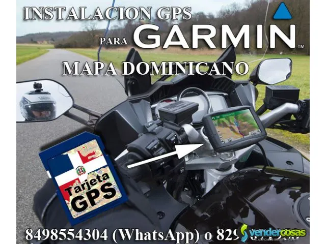 Instalacion gps mapa dominicano para garmin`s 1