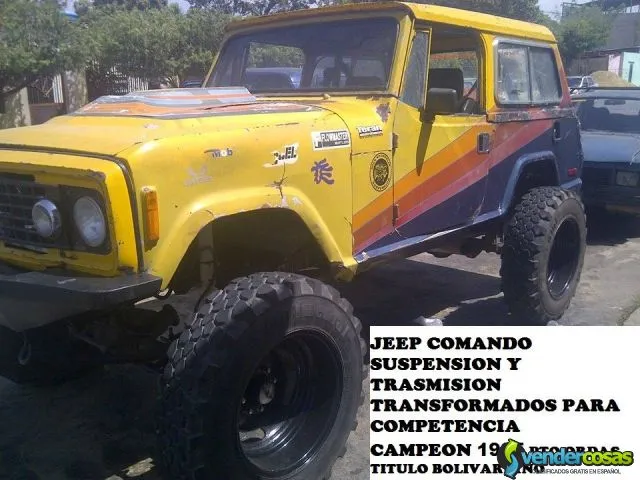 Jeep comando 4x4 a toda prueba bqt 04266534527 2
